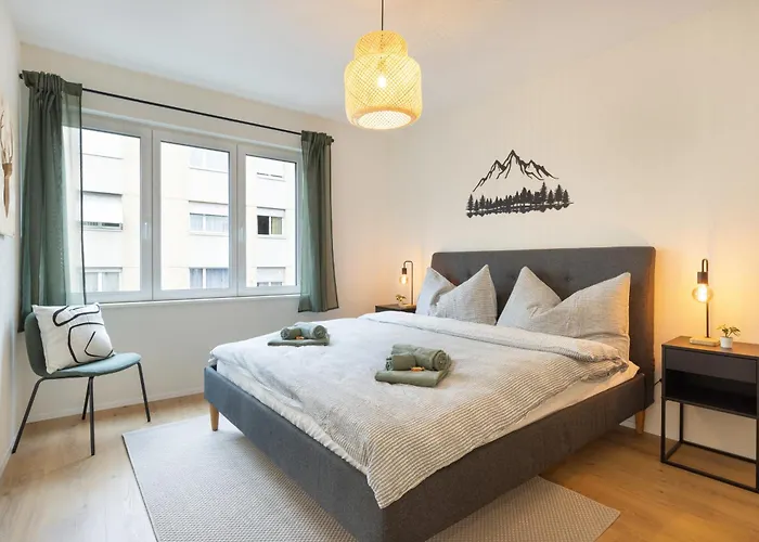 Lejlighed Alpine - Modern & Free Parking Spiez